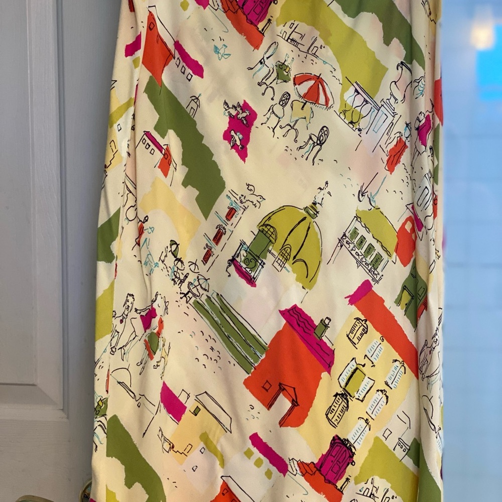 Summer French/Paris print skirt - 12P